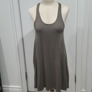 Streetwear Society Racerback A-line Green Dress sz Small/Medium